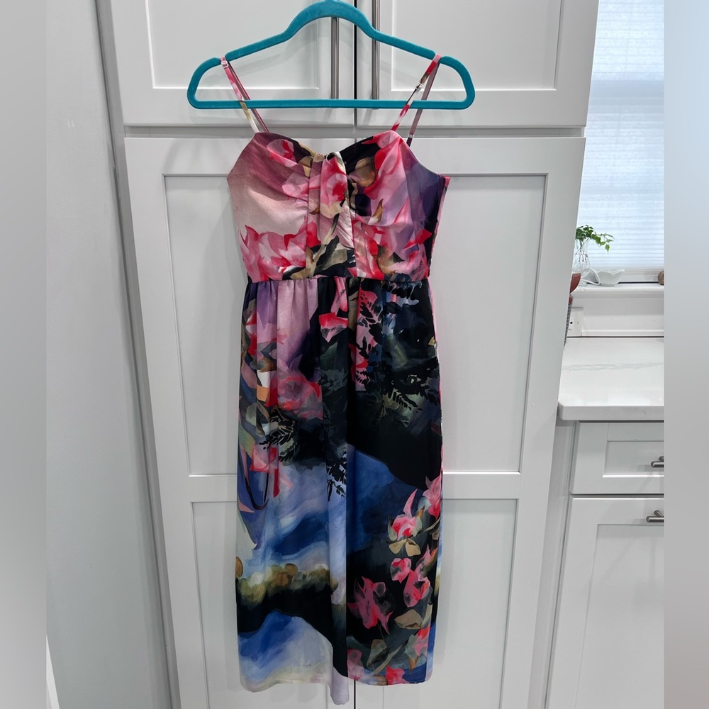 Anthropologie Corey Lynn Carter Floral Day Break Maxi Dress Size 2 - Picture 3 of 8